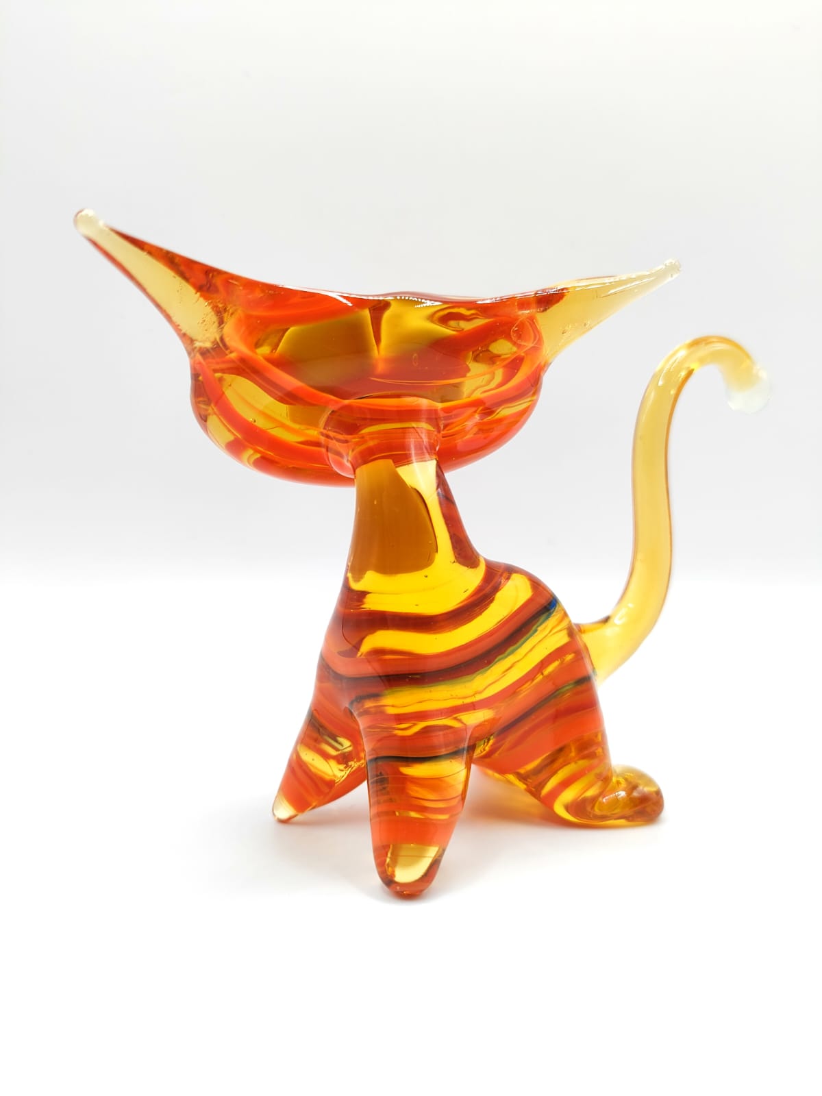 The Sunset Whiskers β Cat Figurine