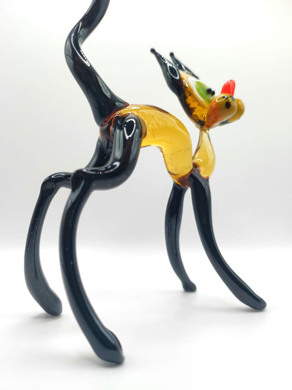 The Golden Wanderer - Cat Figurine