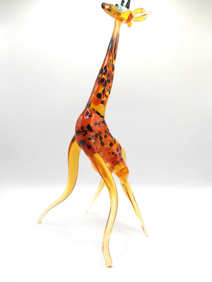 The Dreamer's Reach - Giraffe Figurine