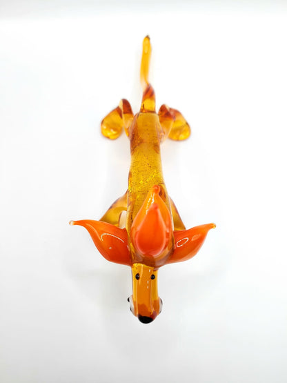 The Fiery Guardian – Lion Figurine