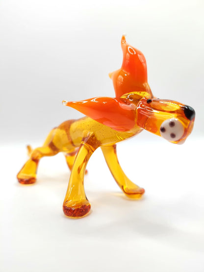 The Fiery Guardian – Lion Figurine