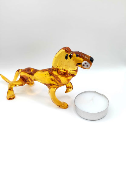 The Golden Sentinel – Lion Figurine
