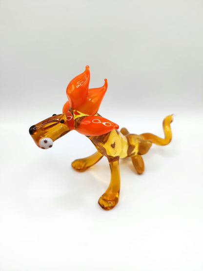 The Fiery Guardian – Lion Figurine