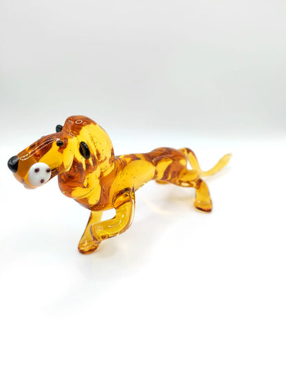 The Golden Sentinel – Lion Figurine