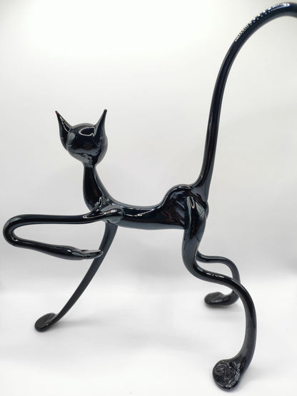 The Moonlit Shadow – Cat Figurine