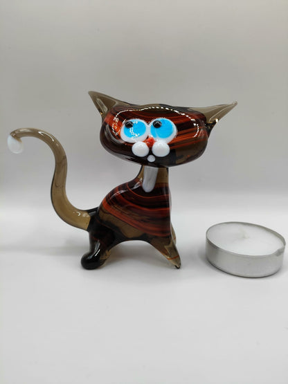 The Sunset Whiskers – Cat Figurine