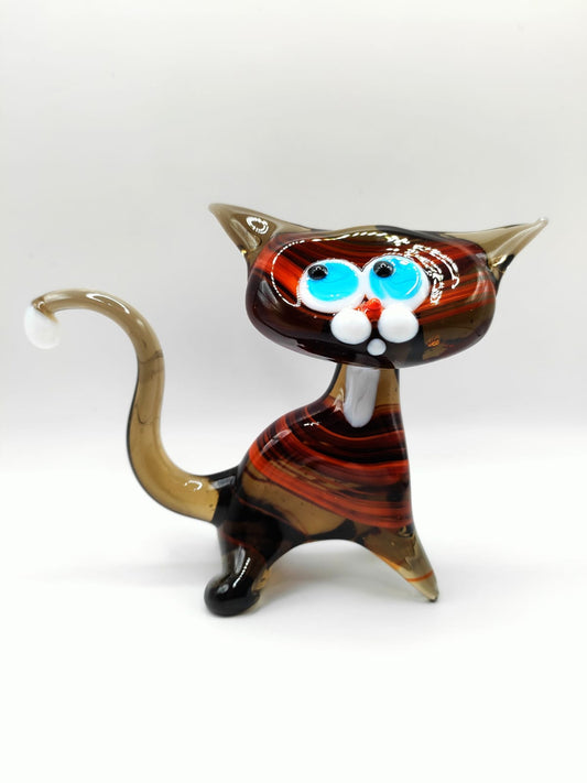 The Sunset Whiskers – Cat Figurine