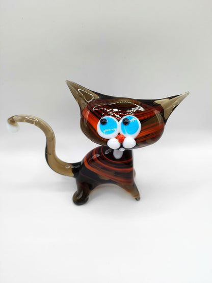 The Sunset Whiskers – Cat Figurine