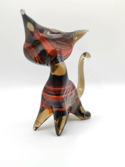 The Sunset Whiskers – Cat Figurine