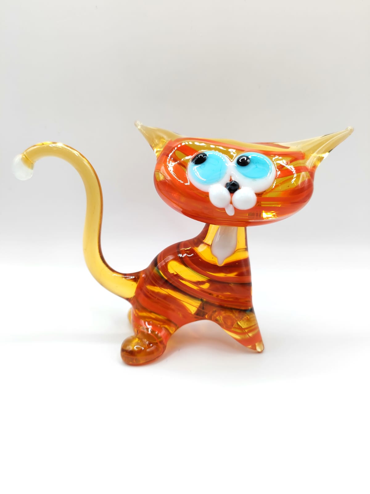The Sunset Whiskers – Cat Figurine