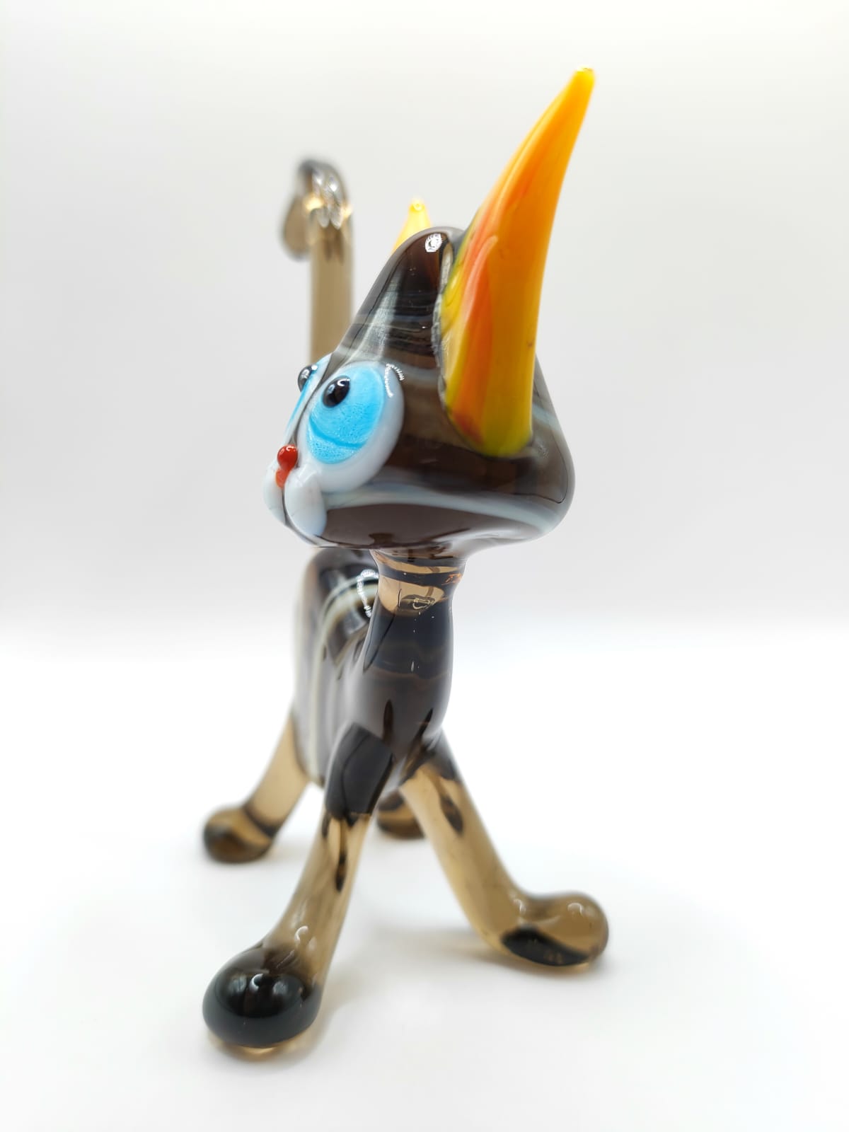 The Watchful Dreamer – Cat Figurine