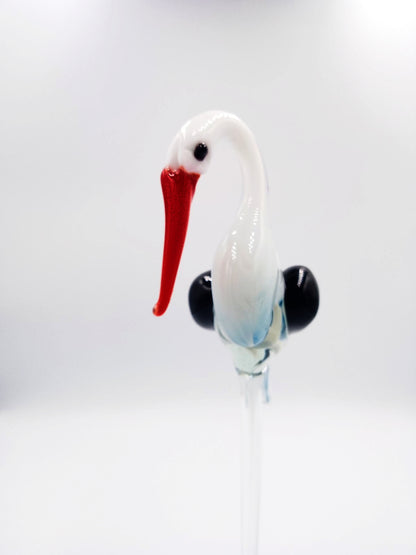 The Gentle Messenger – Stork Figurine
