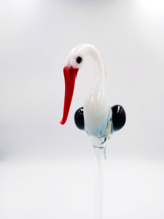 The Gentle Messenger – Stork Figurine