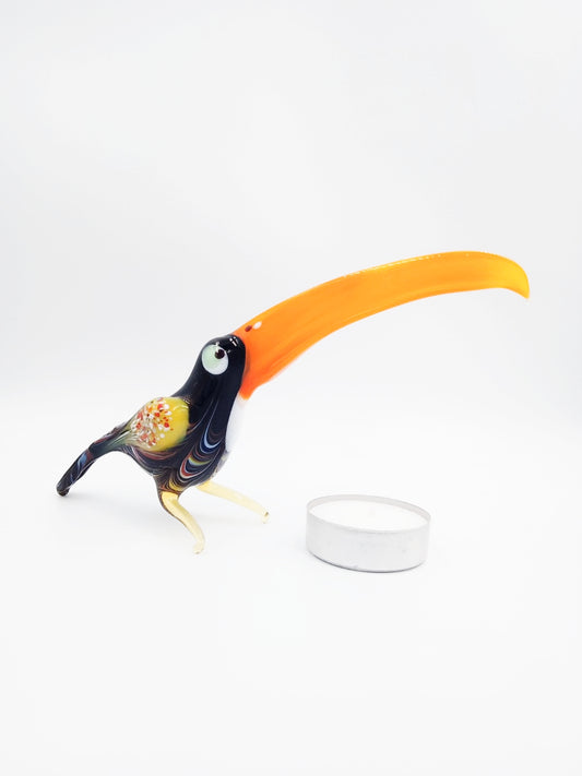 The Curious Wanderer – Toucan Figurine